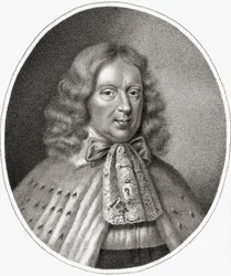 George Berkeley, grabado por Bocquet, ilustración de 